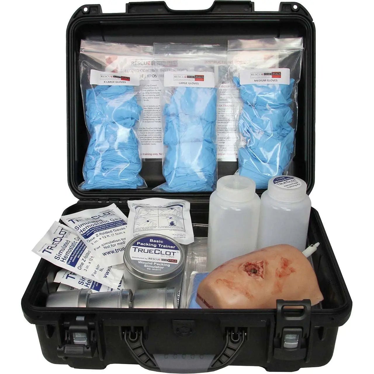 Bleeding Control Instructor's Kit - Basic Packing Trainer - Trueclot