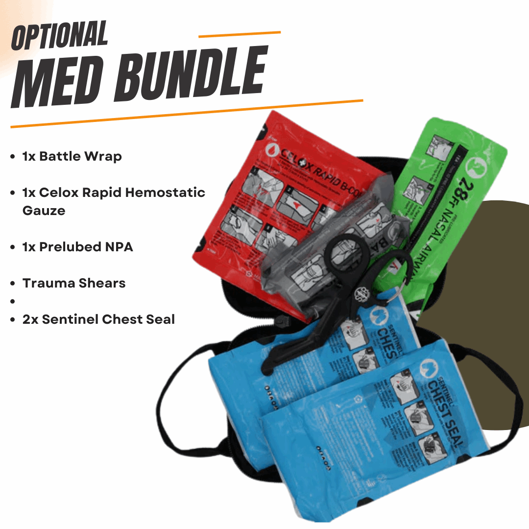 MED - TAC Rapid Access Pouch - Side Pull - MED - TAC International