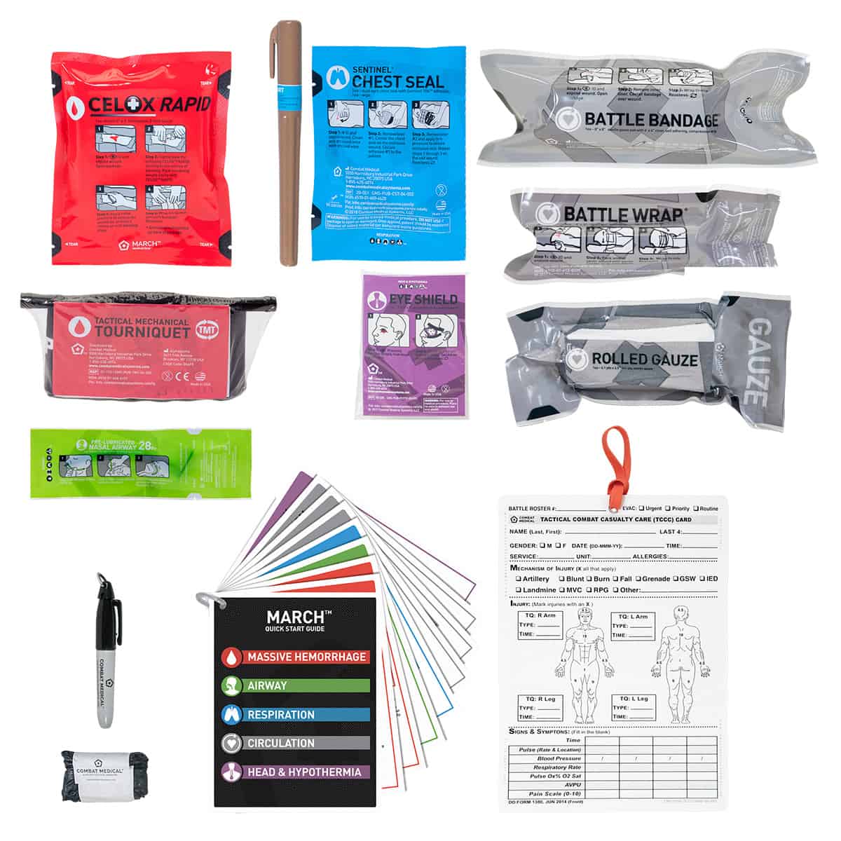 RAMPART MARCH IFAK Resupply Kit - Safeguard Medical