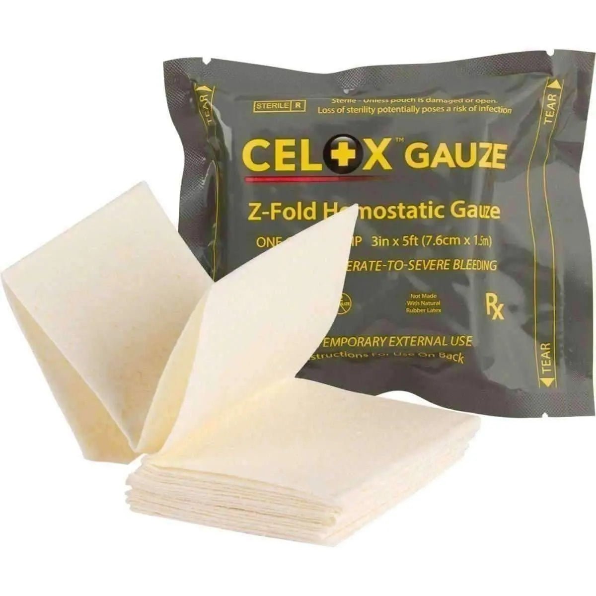 CELOX Z - Fold Hemostatic Gauze - CELOX