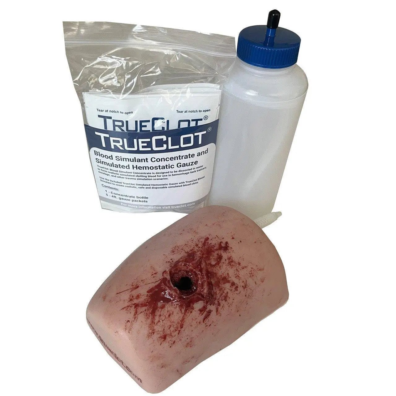 GUNSHOT Wound Packing Task Trainer - Trueclot