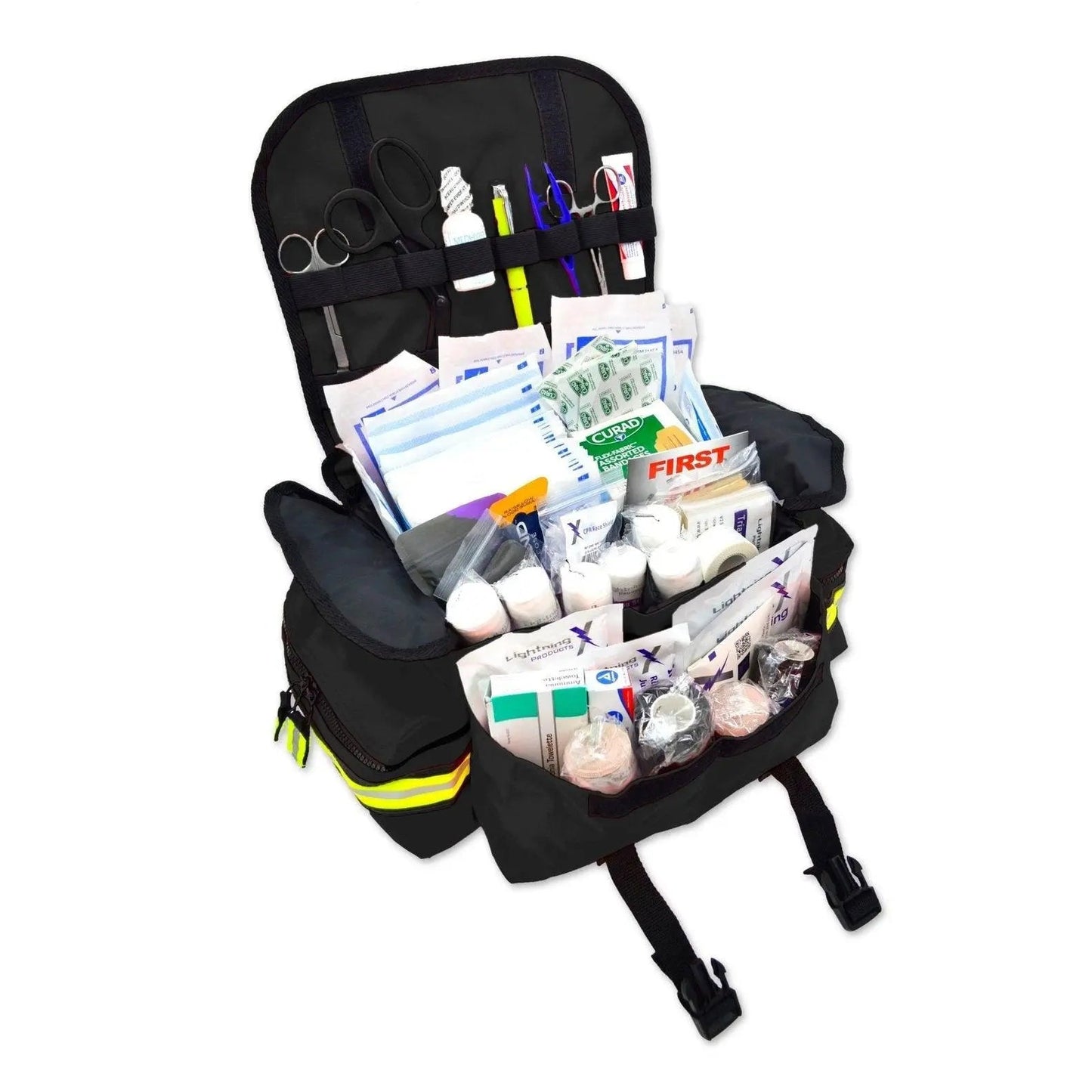 Lightning - X SMALL EMT Trauma Bag STOCKED w/Standard Fill Kit - Lightning X