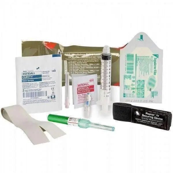 Needleless Saline Lock Kit - North American Rescue