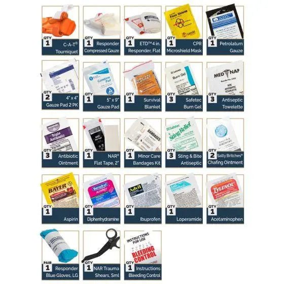 RED - Ready Every Day - Personal Aid Kit - North American Rescue