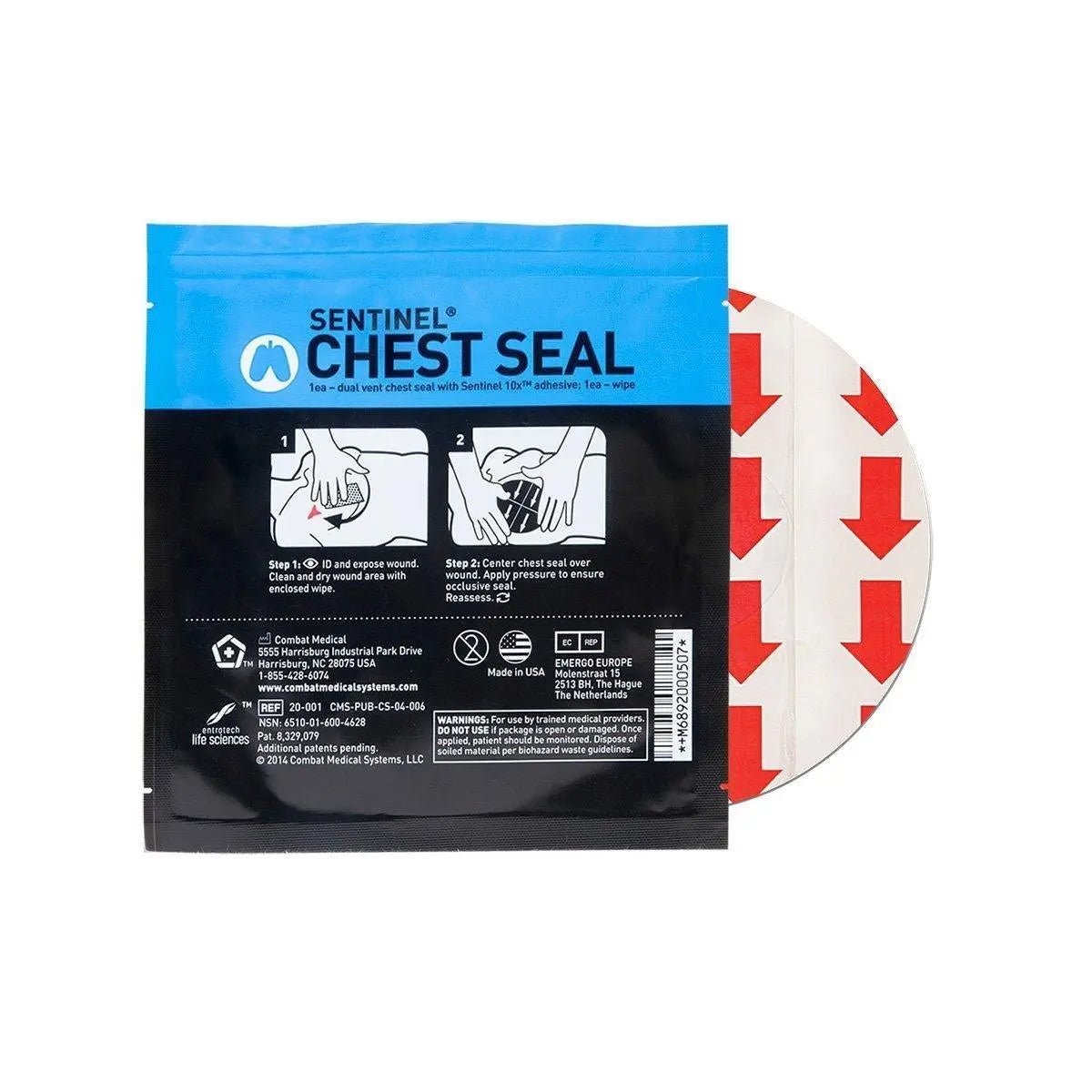 Sentinel Chest Seal - Safeguard Medical