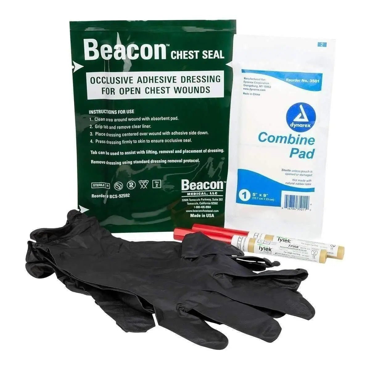 TacMed™ Basic Chest Wound Kit - Tactical Medical Solutions