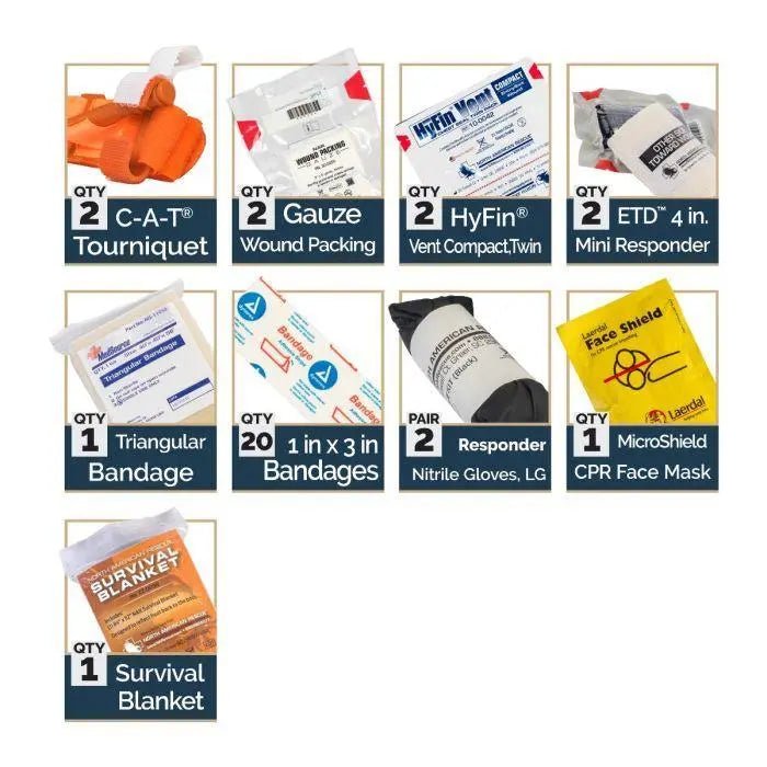 Vehicle Headrest IFAK Kit - North American Rescue