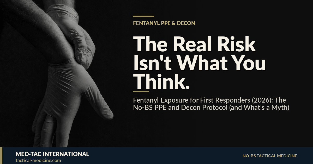 First Exposure Fentanyl Exposure for First Responders (2026): The No-BS PPE and Decon ...