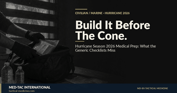 Hurricane Season 2026 Medical Prep: What the Generic Checklists Miss