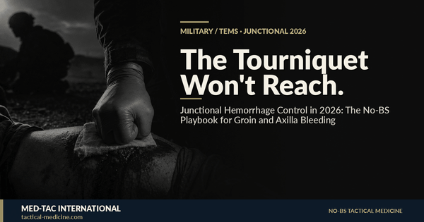 Junctional Hemorrhage Control in 2026: The No-BS Playbook for Groin and Axilla Bleeding When a Tourniquet Won't Work