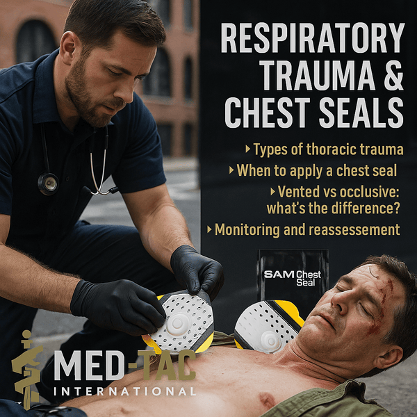 Respiratory Trauma & Chest Seals: Understanding Identification and Treatment of Penetrating Chest Injuries