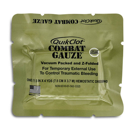 Quickclot Combat Gauze Hemostatic Dressing