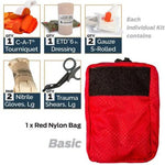 D - BCRK Public Access Bleeding Control 8 Pack - Nylon - North American Rescue