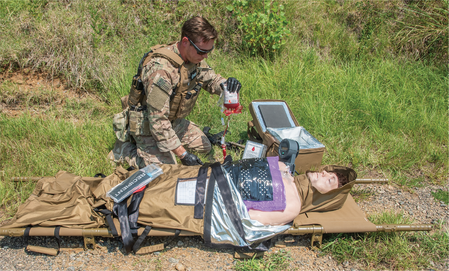 Fresh Whole Blood Recipient Set - Safeguard Medical Online