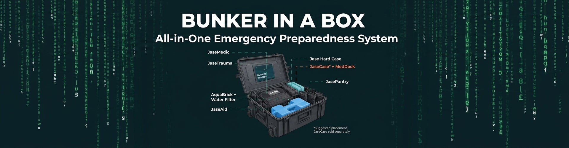 Bunker in a Box - All-in-One Emergency Preparedness System