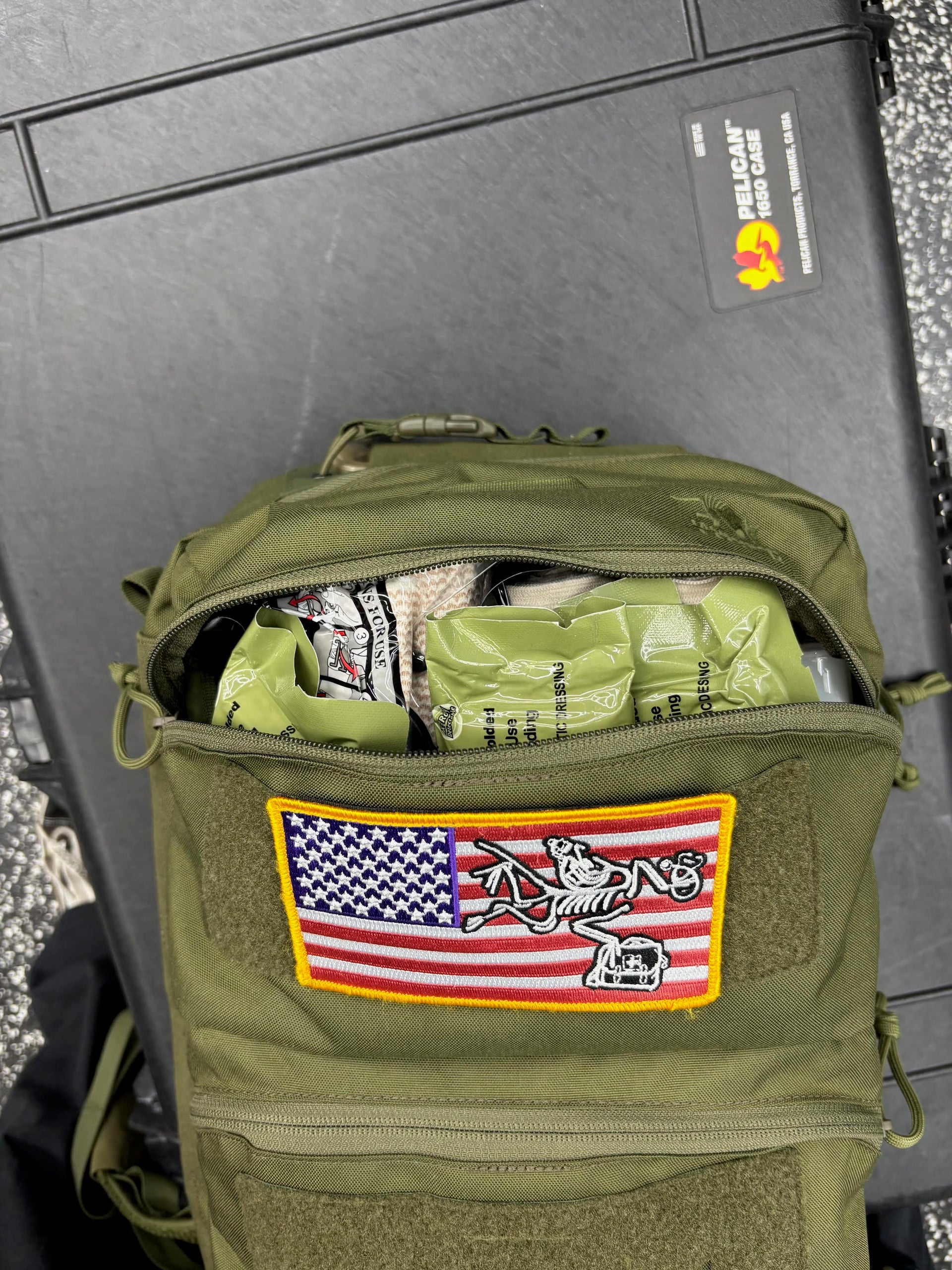 TTM18 on Pelican case top view