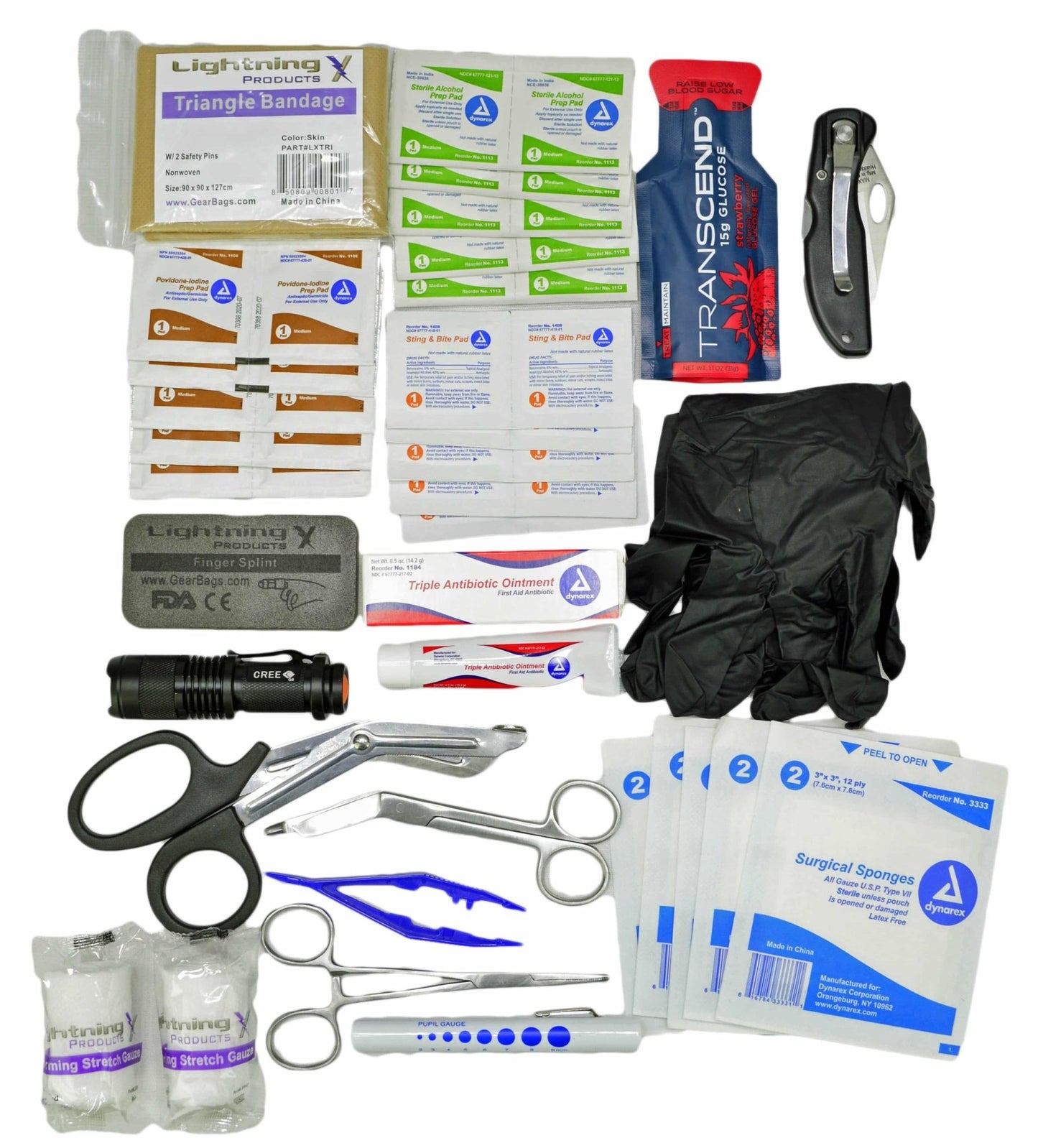 Lightning X Quick Access EMT Hip Pouch Fully Stocked | MB5-SKG - Lightning X