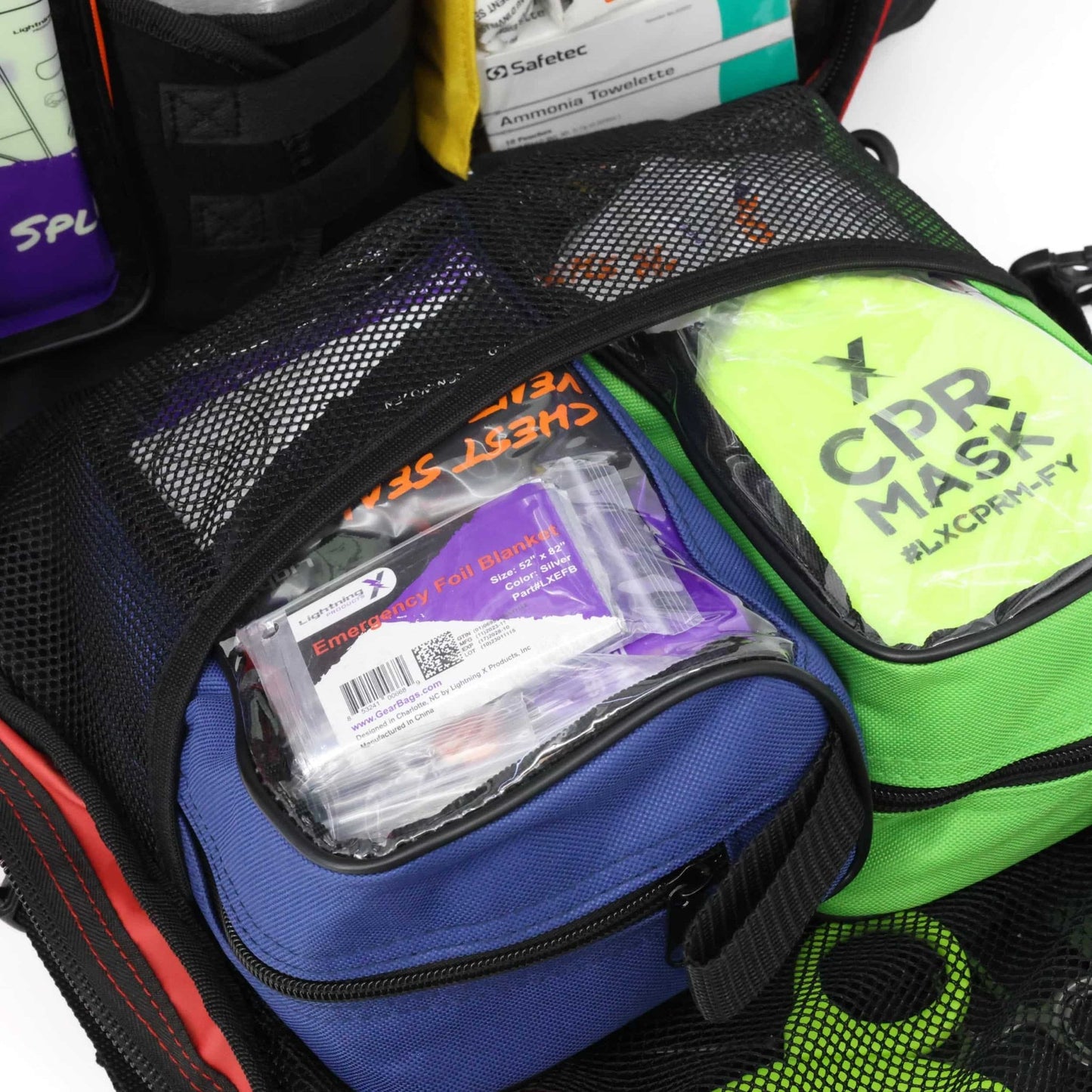 Lightning X TacMed ALS Modular Trauma Backpack w/ Stocked Kit D | MB60-SKD - Lightning X