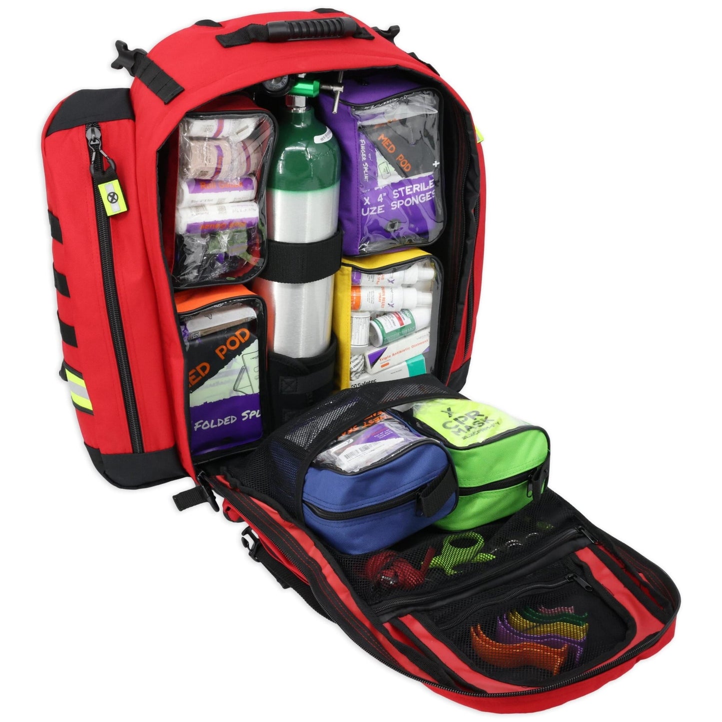 Lightning X TacMed ALS Modular Trauma Backpack w/ Stocked Kit D | MB60-SKD - Lightning X