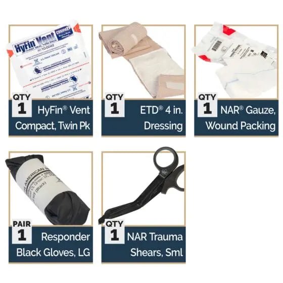 Mini Trauma Aid Kit (Mini - TAK) - North American Rescue