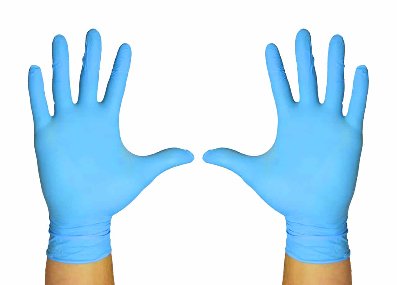 Nitrile Exam Gloves | Individually Carded | Two Pair - MED - TAC International