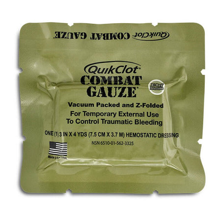 Quickclot Combat Gauze Hemostatic Dressing