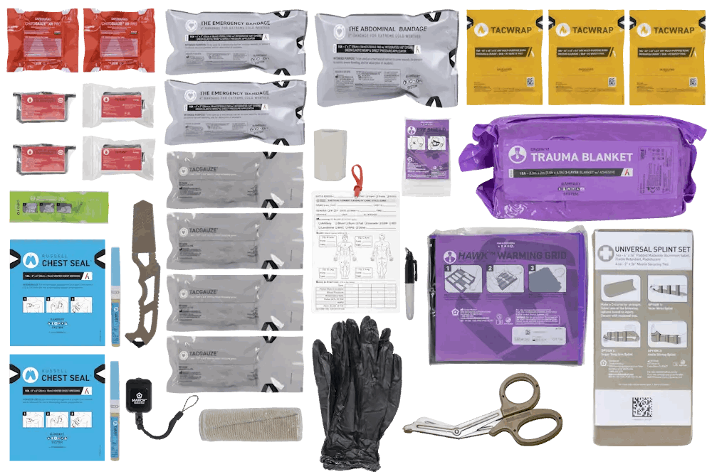 RAMPART Combat Lifesaver Resupply Kit - Safeguard Medical