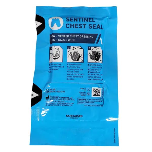 Sentinel Chest Seal - Safeguard Medical