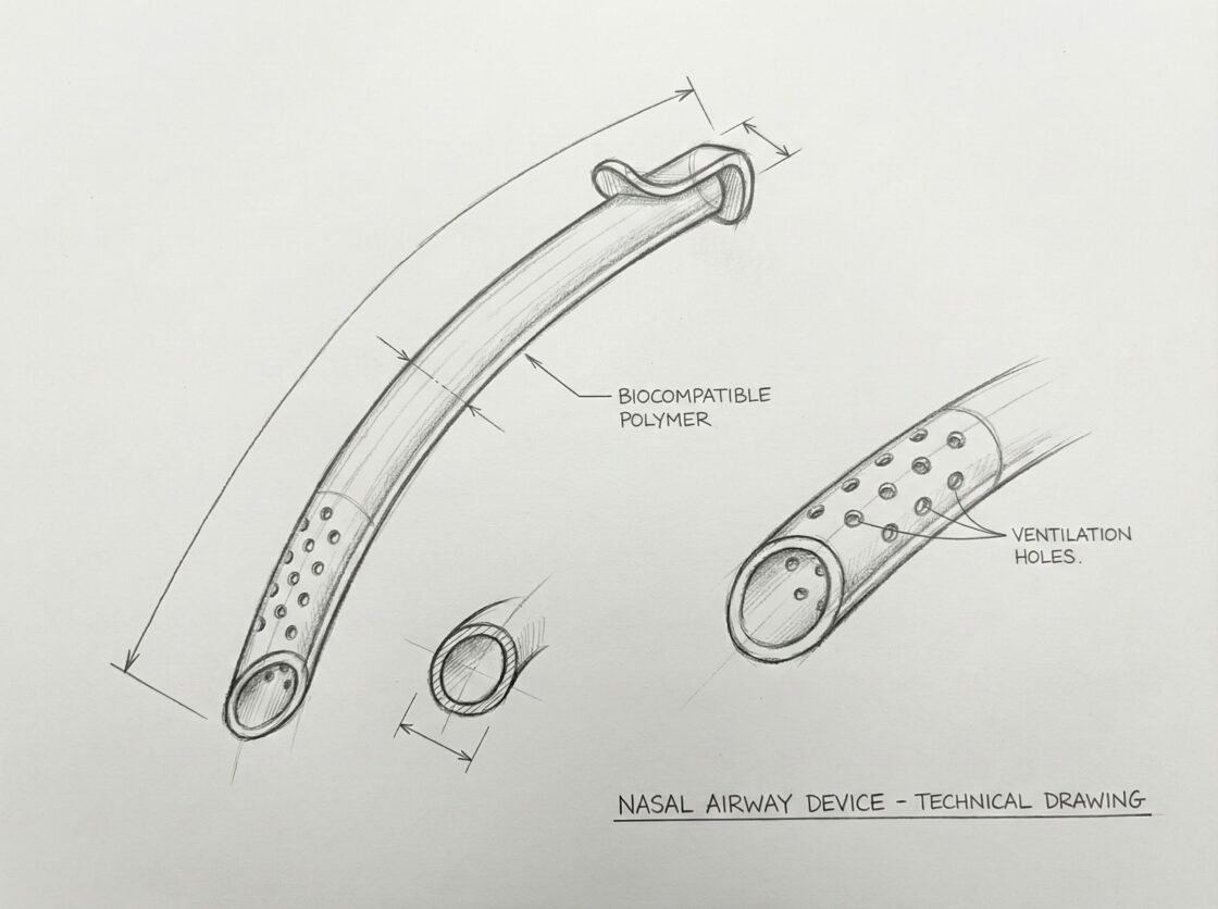 SurSecur Nasopharyngeal Airway, – 28Fr - 6:8 Medical Solutions