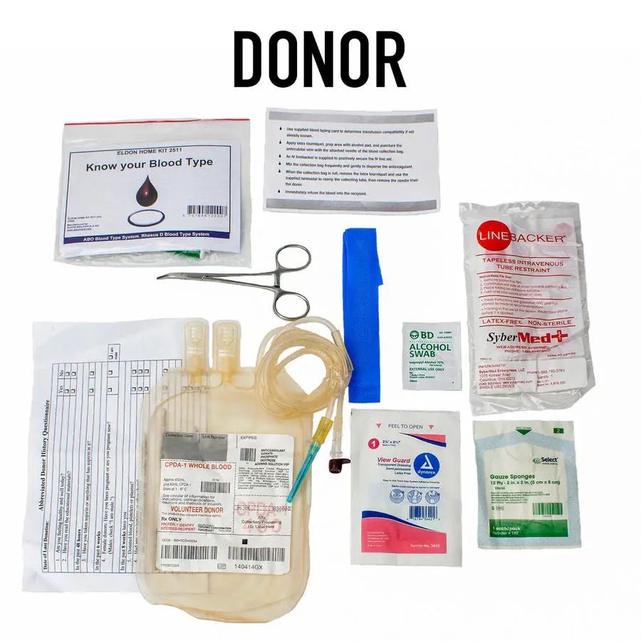 TacMed™ Field Blood Transfusion Kit - MED - TAC International