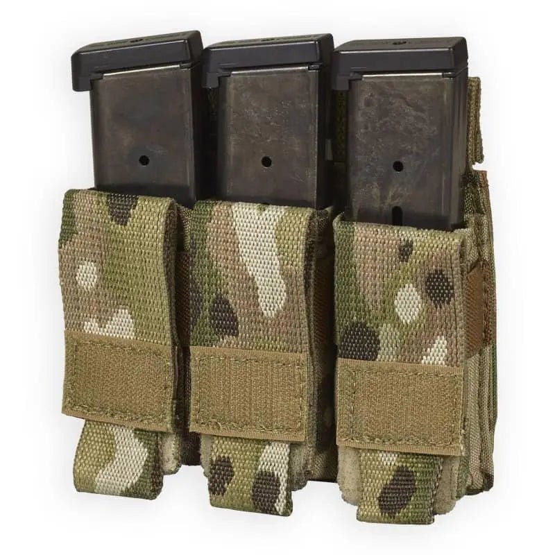 Chase Tactical Triple Pistol Mag Pouch - Chase Tactical