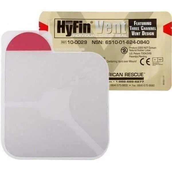 Hyfin Vent Chest Seal - Individual Pack - North American Rescue