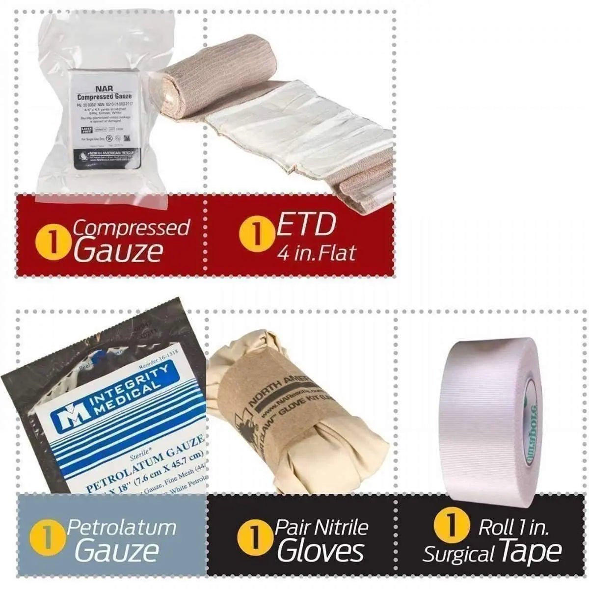 Individual Aid Kit - North American Rescue