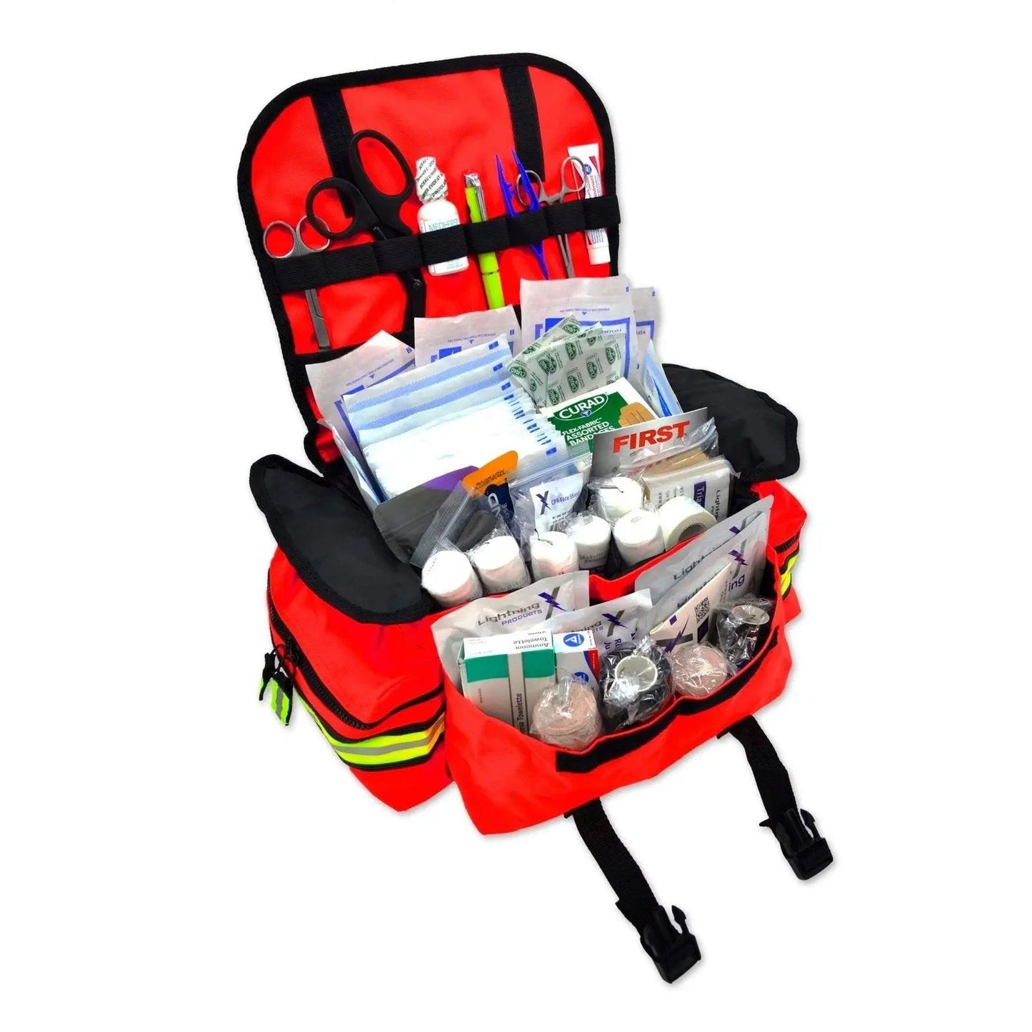 Lightning - X SMALL EMT Trauma Bag STOCKED w/Standard Fill Kit - Lightning X