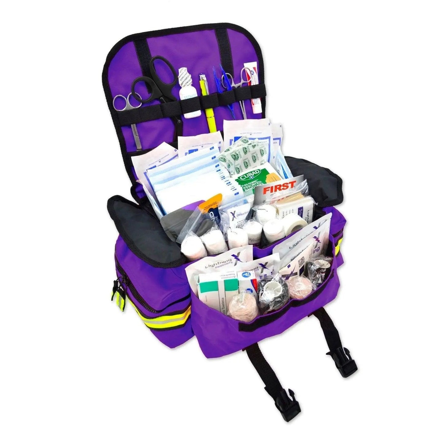Lightning - X SMALL EMT Trauma Bag STOCKED w/Standard Fill Kit - Lightning X