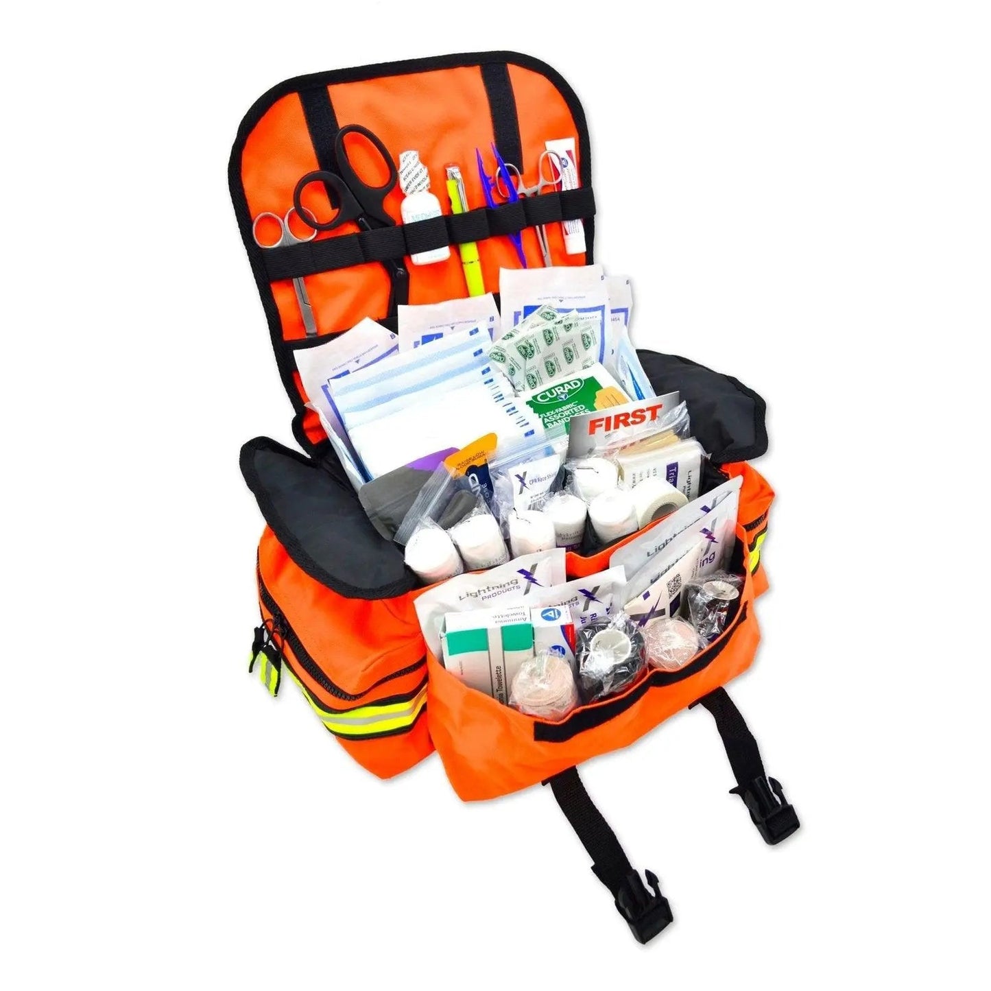 Lightning - X SMALL EMT Trauma Bag STOCKED w/Standard Fill Kit - Lightning X