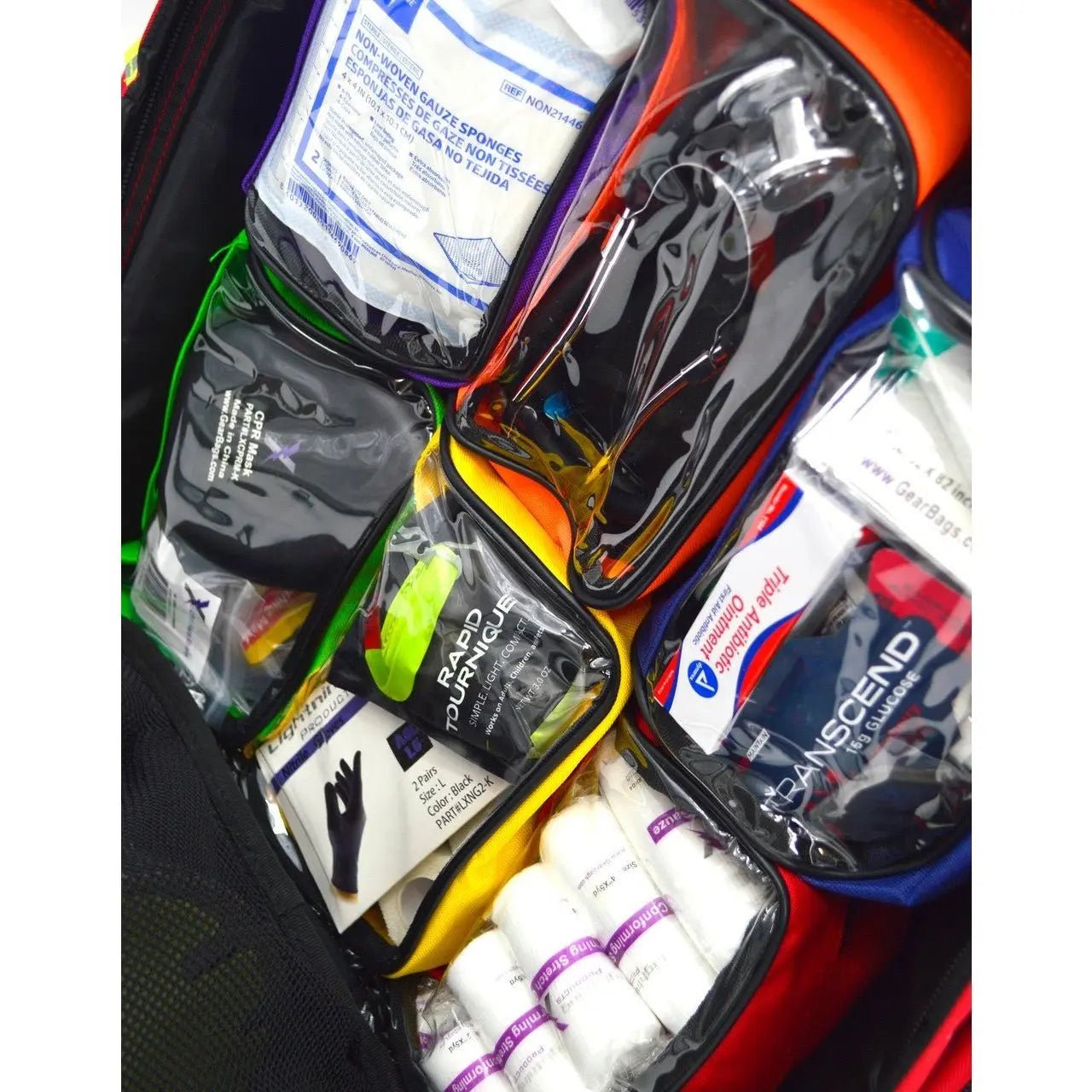 MED - TAC ALS Oxygen Trauma Backpack w/Modular Pouch System - Lightning X