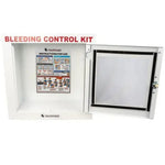 Metal Semi - Recessed Cabinet for Public Access Bleeding Control Packs - North American Rescue