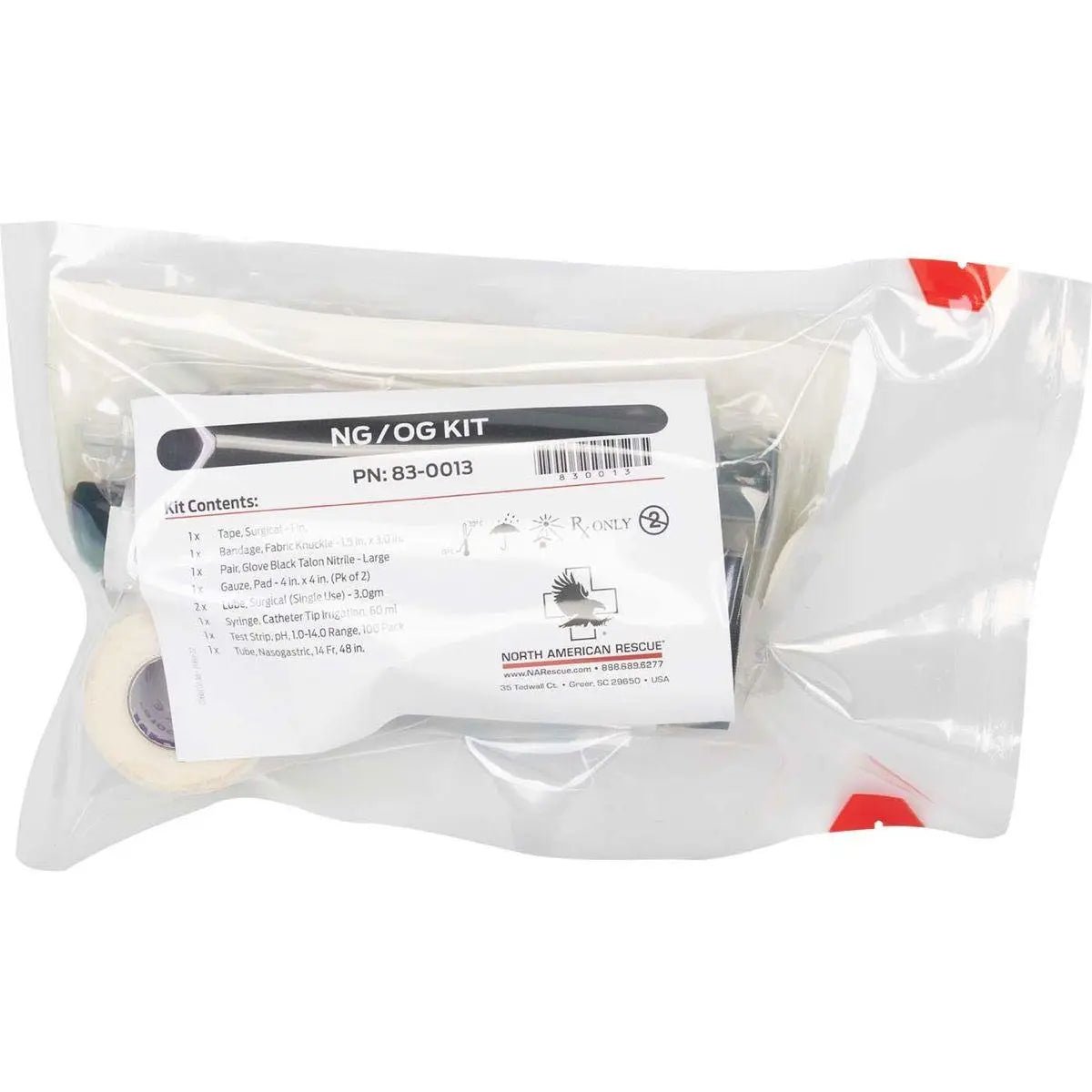 Nasogastric / Orogastric (NG / OG) Kit - North American Rescue