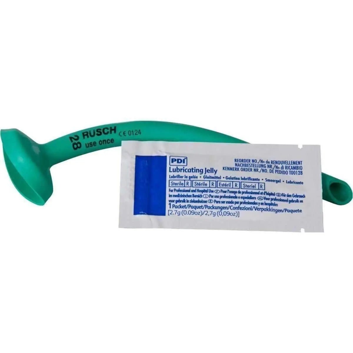 Nasopharyngeal Airway Device w/Lubricating Jelly - Rusch