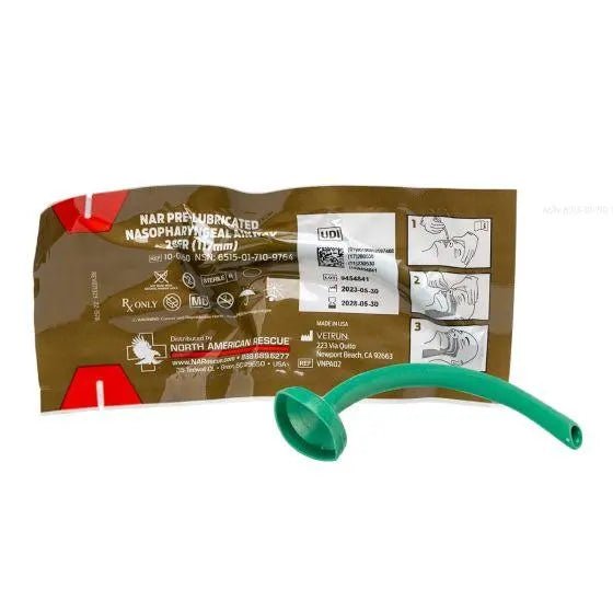 Pre - Lubricated Nasal Airway - 28 Fr - North American Rescue
