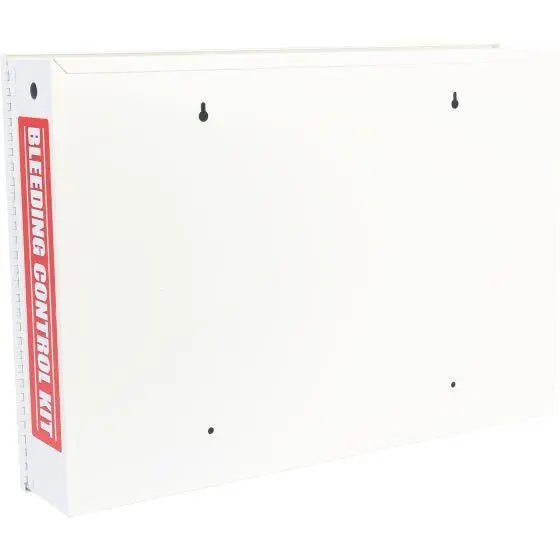 Public Access Bleeding Control Station - 8 - PACK Nylon Pouch - Low Profile Metal Station - North American Rescue