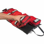 Public Access Bleeding Control Station - 8 - PACK Nylon Pouch - Metal Semi - Recessed Cabinet - North American Rescue