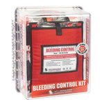 Public Access Bleeding Control Station - 8 - PACK VACUUM SEALED - Clear PolyCarbonate Cabinet - North American Rescue