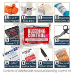 Public Access INDIVIDUAL Bleeding Control Kit - Vacuum Sealed - North American Rescue