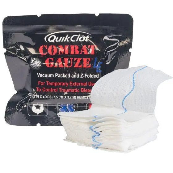Quickclot Combat Gauze Hemostatic Dressing - LE Packaging - Z - MEDICA