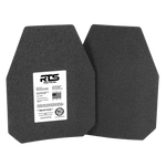 RTS Tactical Lightweight Level III+ Rifle Special Threats Plate 10"x12" - RTS Tactical