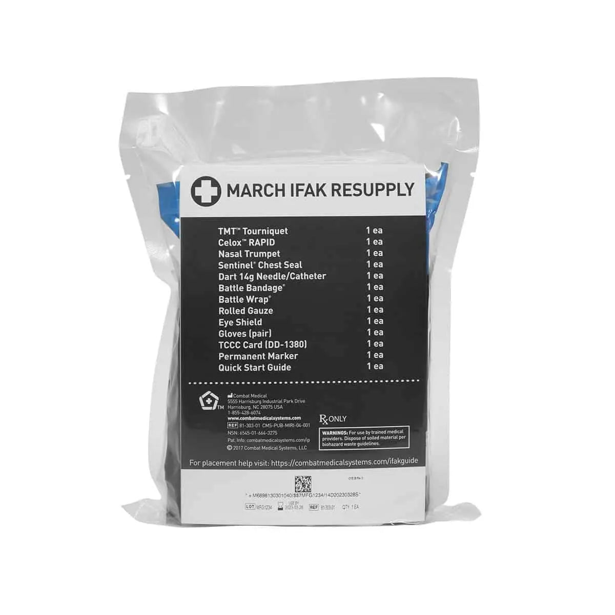 Safeguard MARCH IFAK Resupply Set - Safeguard Medical