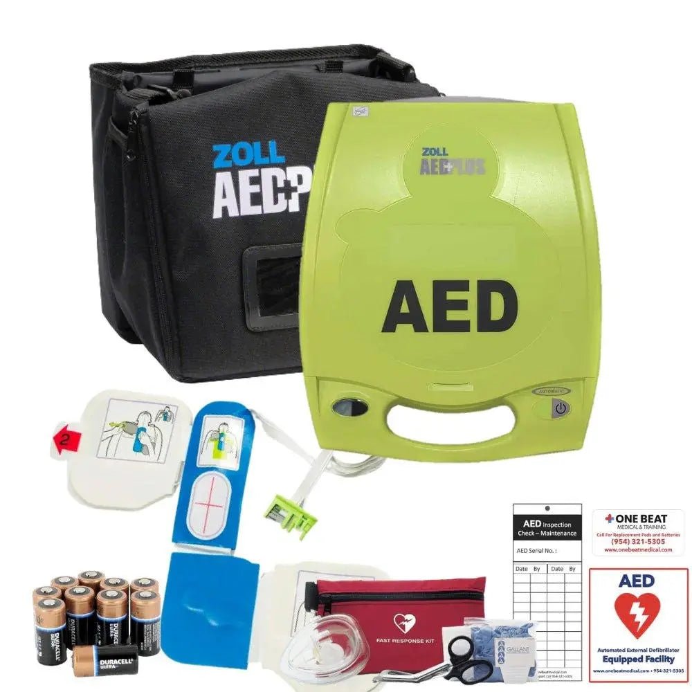 ZOLL AED Plus Defibrillator Complete Package - ZOLL